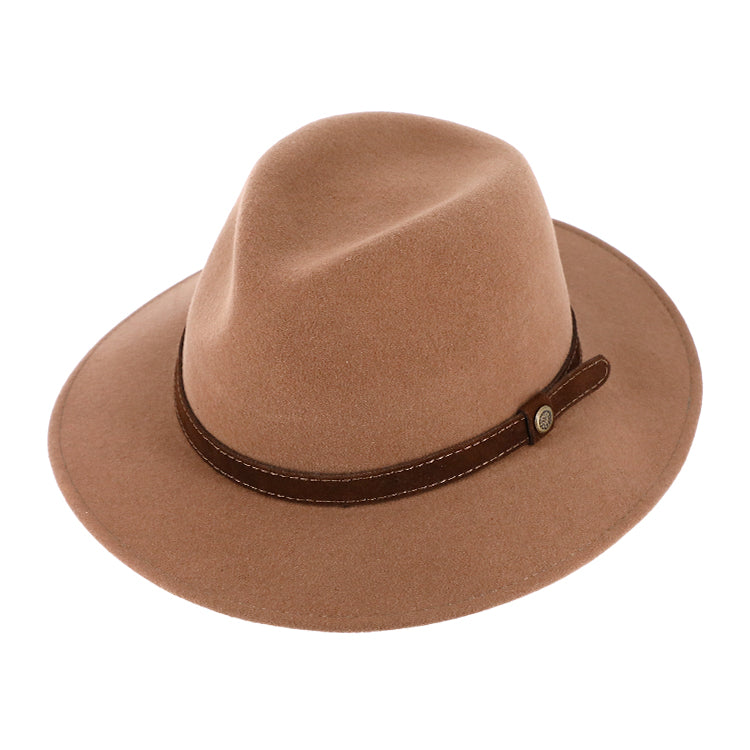 Fiebig Woolfelt Traveller Hat Cashmere Camel