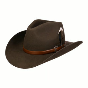 Stetson Limington Western Woolfelt Brown