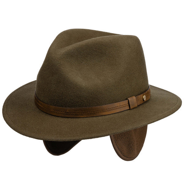 Stetson Traveller Woolfelt with Earflaps Green