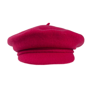 Hatthyllan Fanky Beret Cap Hot Pink