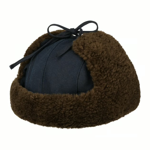 Stetson Bomber Cap Waxed Denim WR