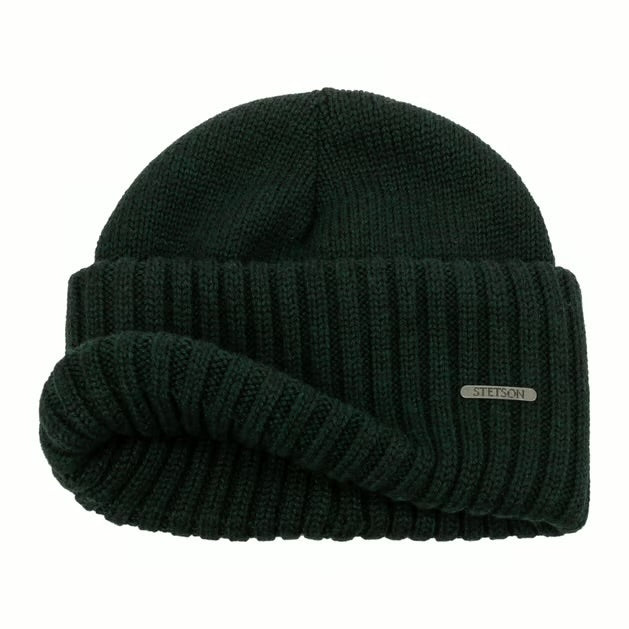 Stetson Beanie Northport Dark Green