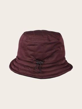 Lined Loevenich Rain Hat Burgundy