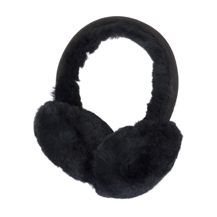Fiebig Earmuffs Sheepwool Black
