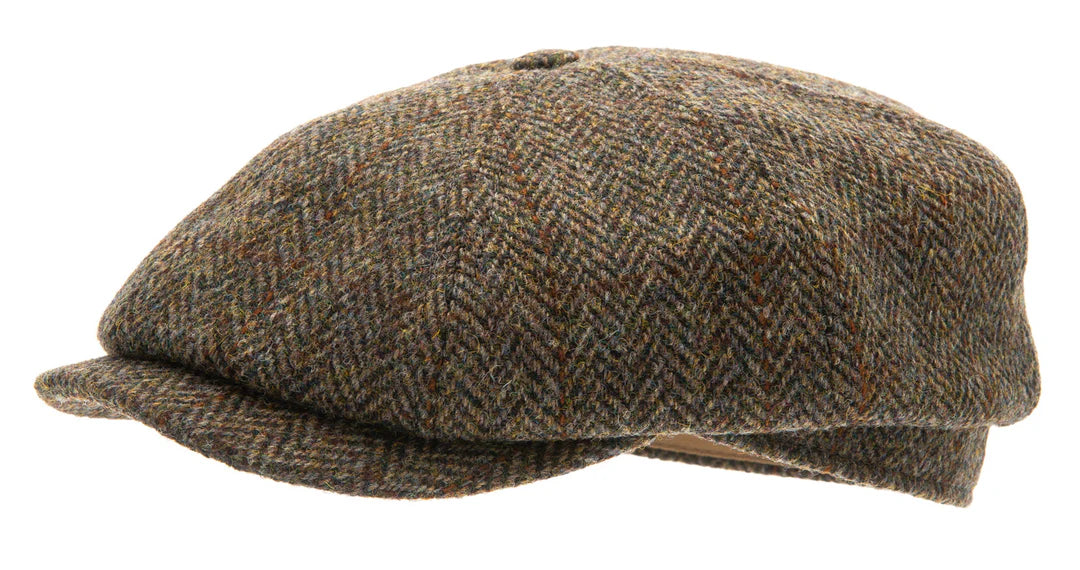 Hat shelf Alan Harris Tweed Green
