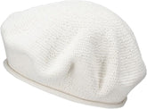 Loevenich Beret Cotton White