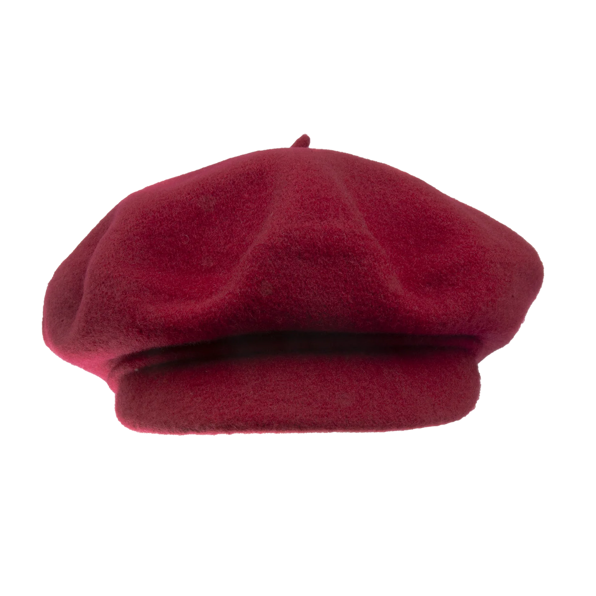 Hatthyllan Fanky Beret Cap Dark Red