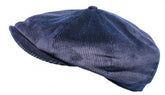 Newsboy Cap Cord Navy