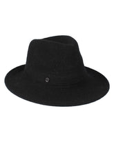 Loevenich Fedora Wool Blend Black