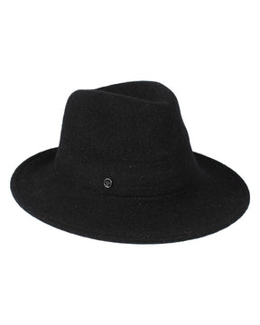 Loevenich Fedora Wool Blend Black