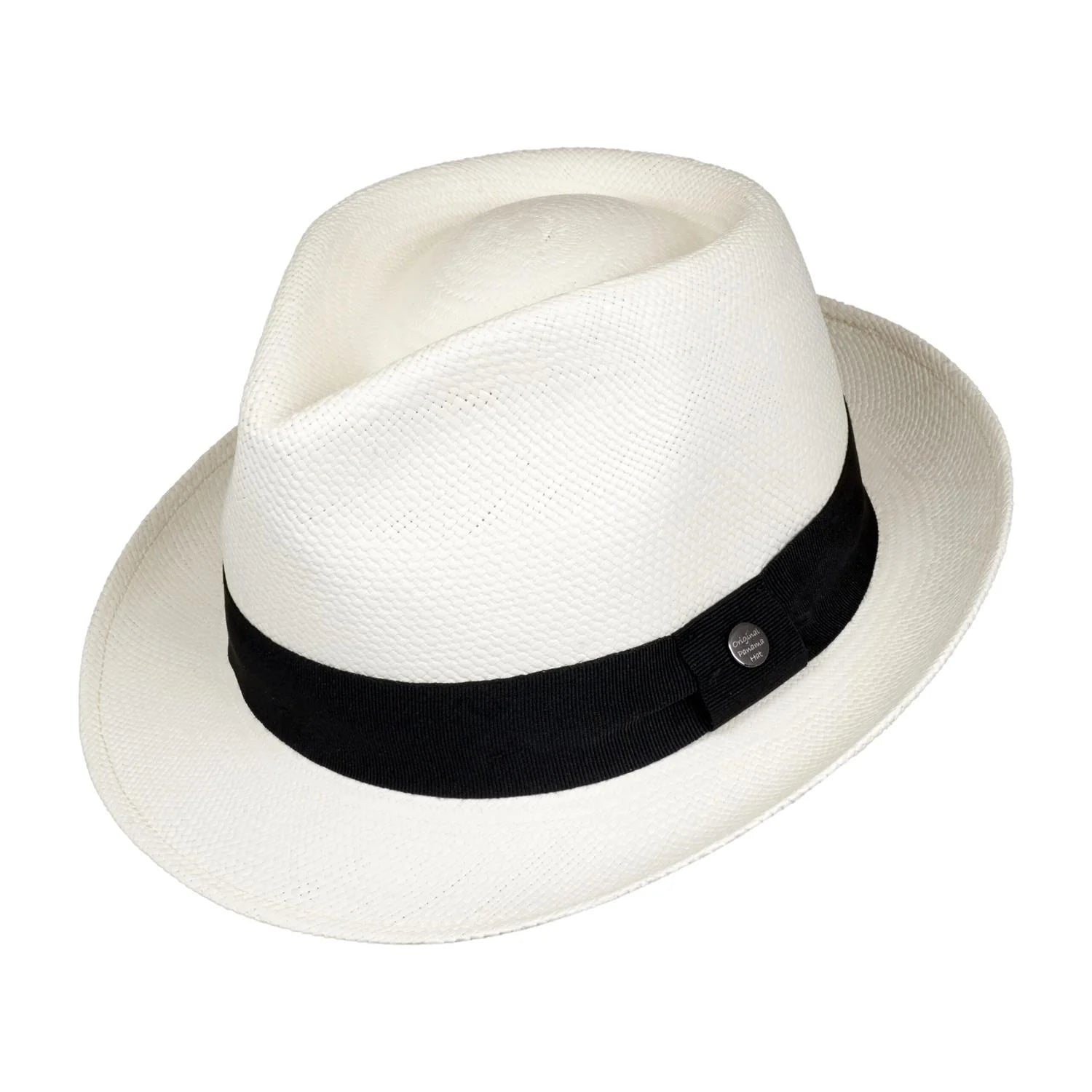 Vintimilla Panama New Trilby White Black