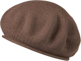Loevenich Beret Cotton Brown