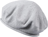 Loevenich Beret Cotton Silver