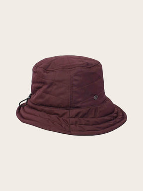 Lined Loevenich Rain Hat Burgundy