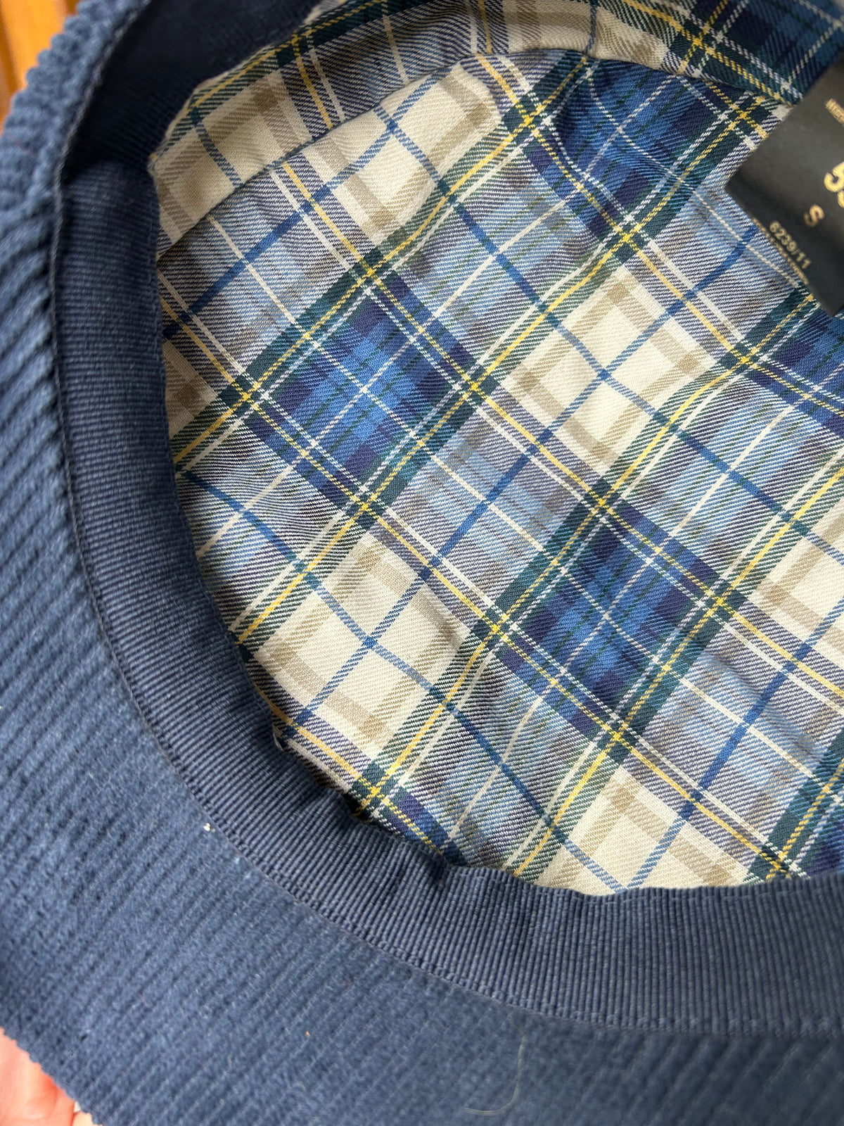 Newsboy Cap Cord Navy