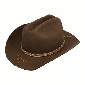 Stetson Lenvore Western Woolfelt Brown