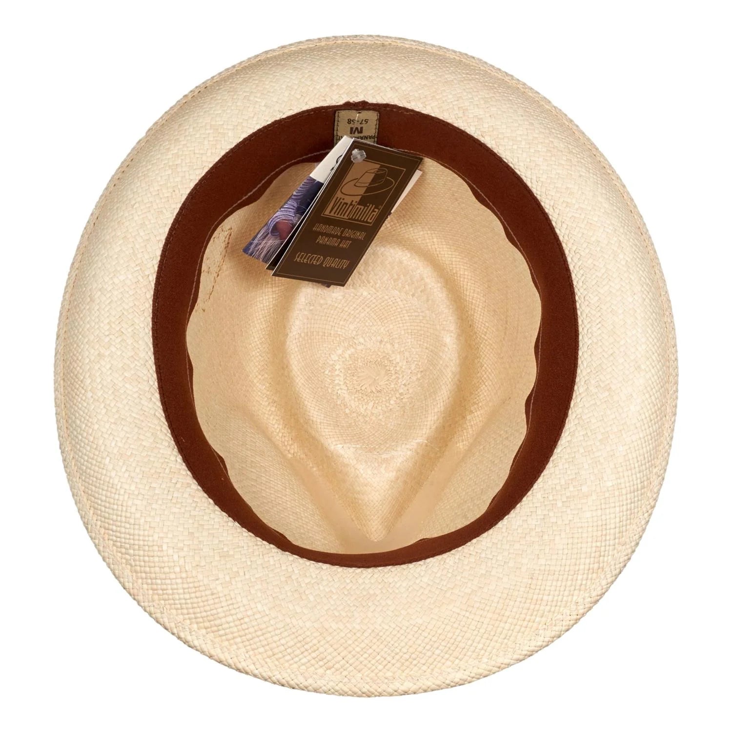 Vintimilla Panama New Trilby Stone Brown