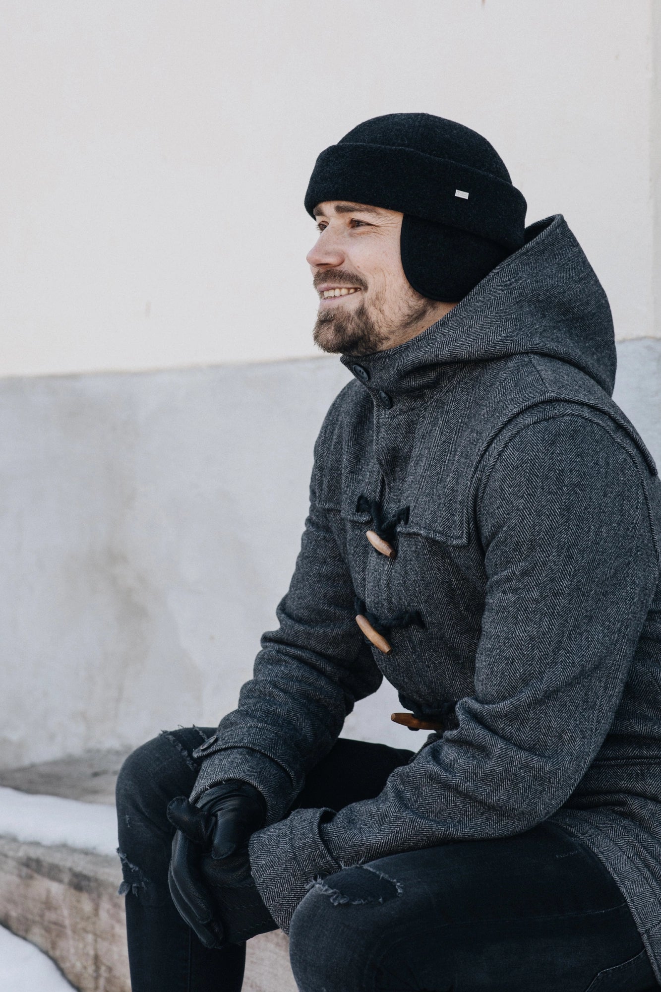 Salon Docker Ola Gen Wool EF Black