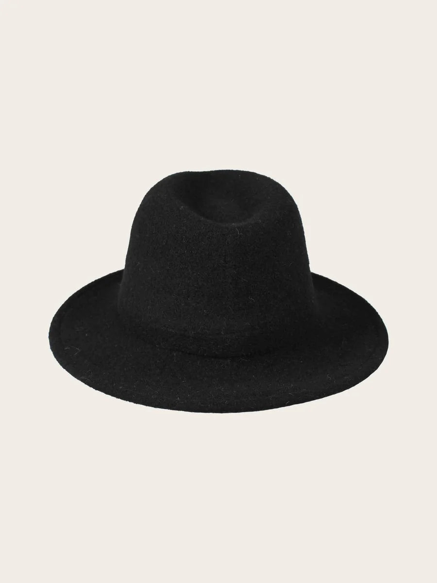 Loevenich Fedora Wool Blend Black