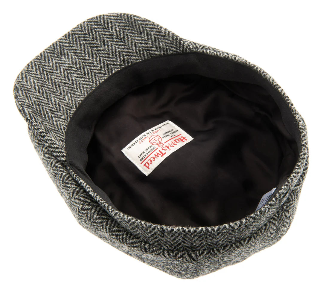 Hat shelf Alan Harris Tweed Black