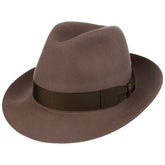 Borsalino Alessandria Fedora Light Brown