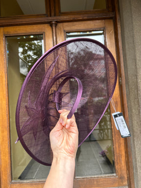 Seeberger Fascinator Aubergine