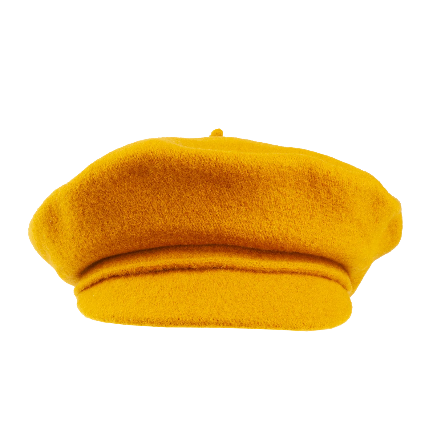 Hattehylde Fanky Baret Cap - Sennep