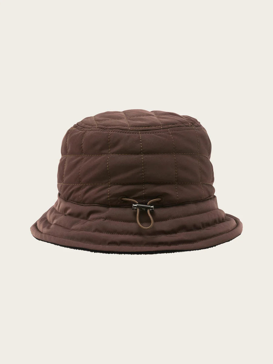 Lined Loevenich Rain Hat Brown