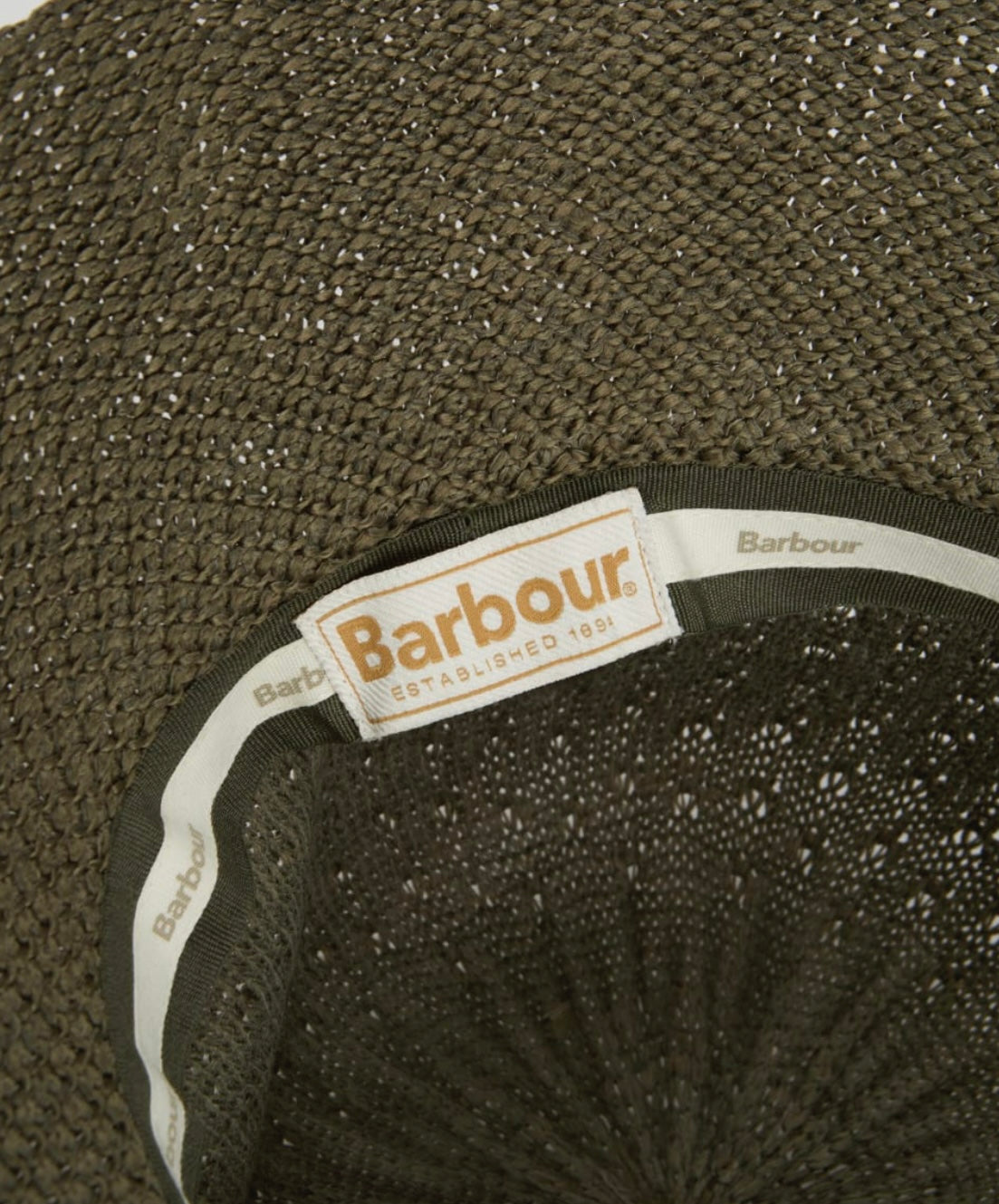 Barbour Zaria Sun Hat Bleached Olive