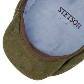 Stetson Belfast Driver Cap Linen Green