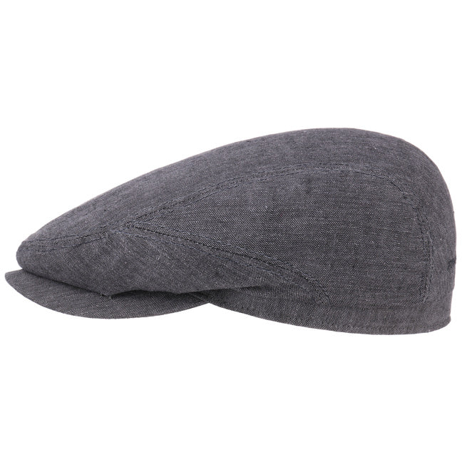 Stetson Belfast Driver Cap Linen Grey