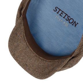 Stetson Driver Cap Silk Brown
