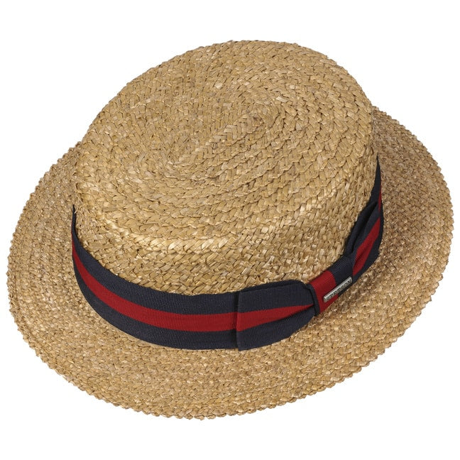 Stetson Boater Vintage Wheat Natural