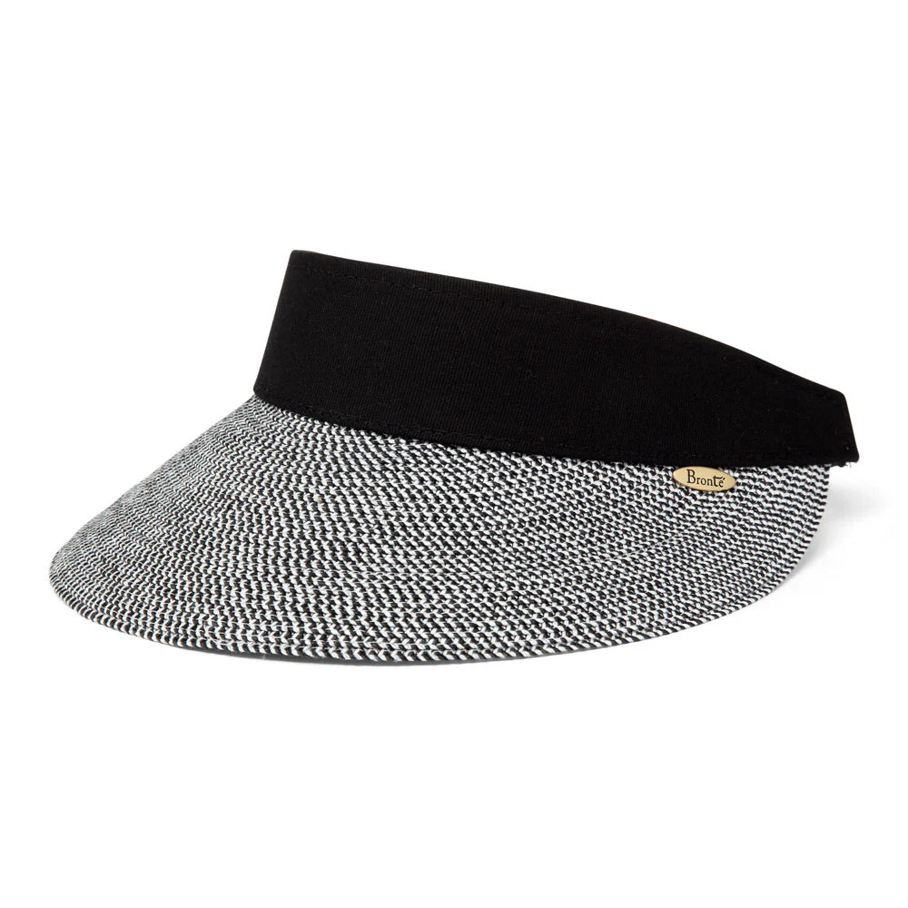 Bronté Visor Evy Black White Melée