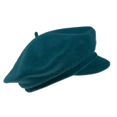 Hatthyllan Fanky Beret Cap Petrol