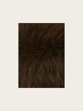 Loevenich Fake Fur Hat Brown