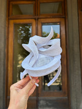 Mc Burn Sinamay Fascinator Laura White