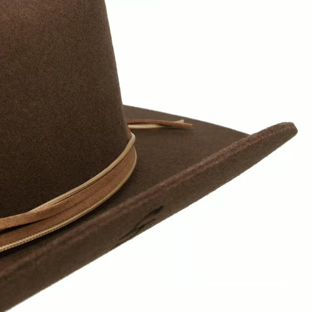 Stetson Lenvore Western Woolfelt Brown