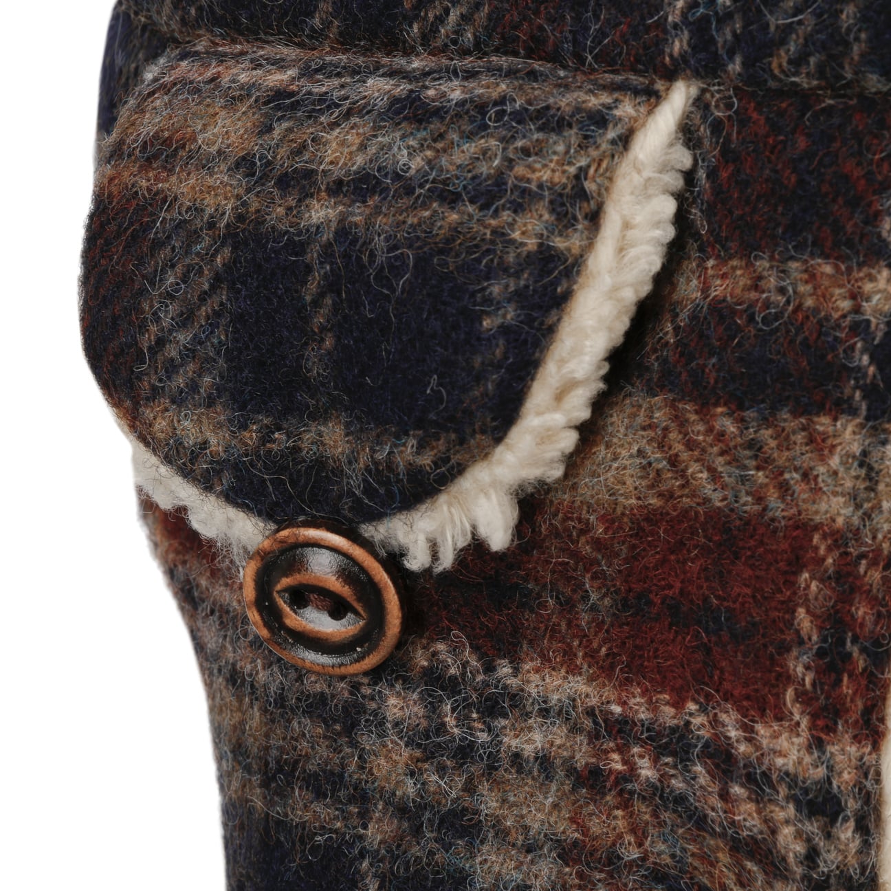 Stetson Checked Bomber Aviator Hat