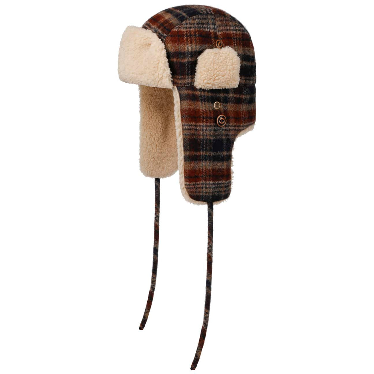 Stetson Checked Bomber Aviator Hat