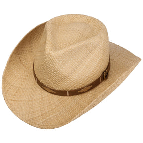 Stetson Western Raffia Hat Natur/Brown