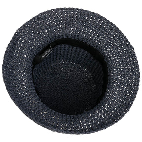 Seeberger Crochet Bucket Hat Swallow Blue