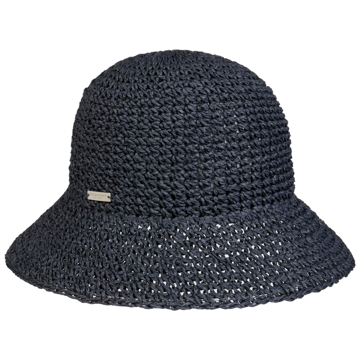 Seeberger Crochet Bucket Hat Swallow Blue