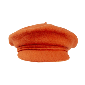 Hatthyllan Fanky Beret Cap Orange