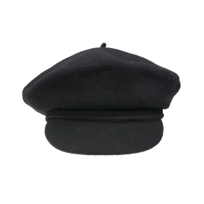 Hattehylde Fanky Beret Cap - Sort