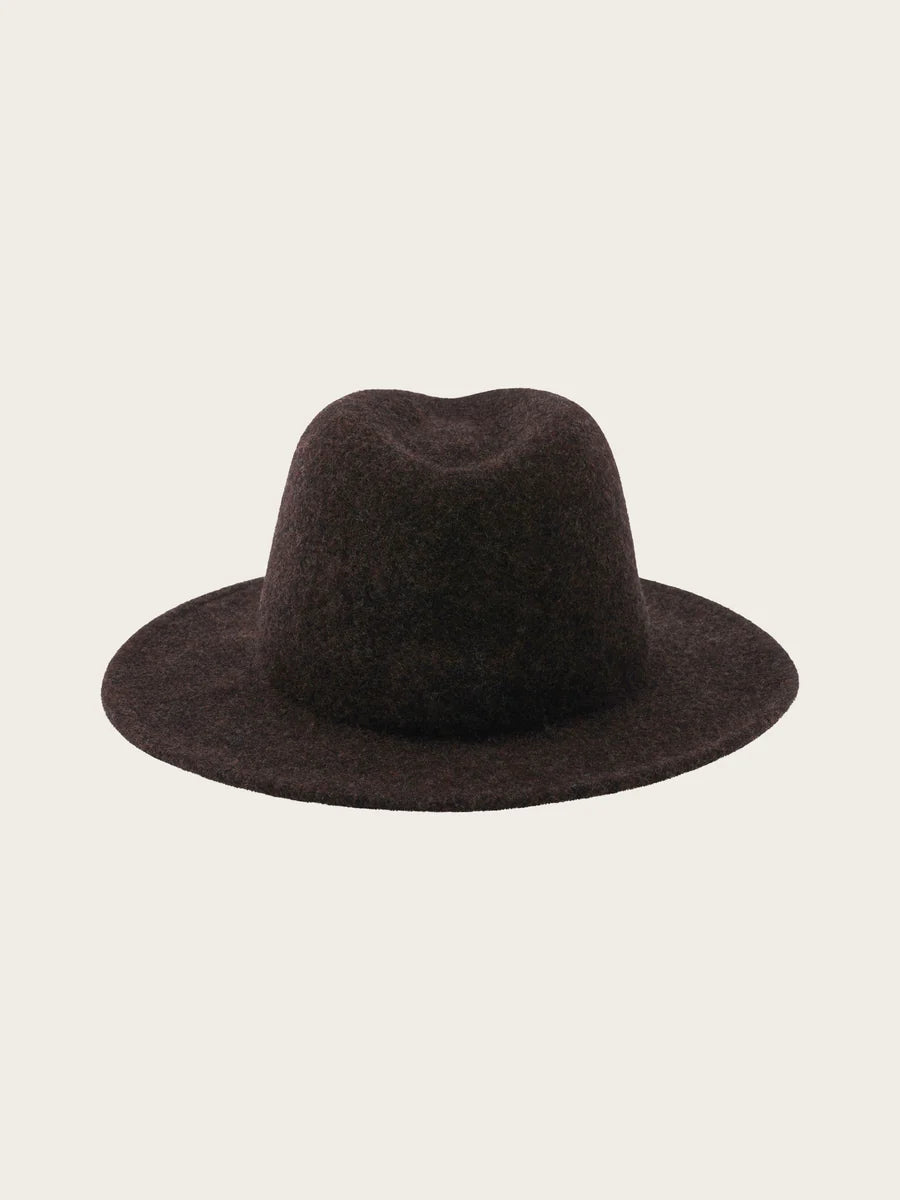Loevenich Fedora Wool Blend Brown