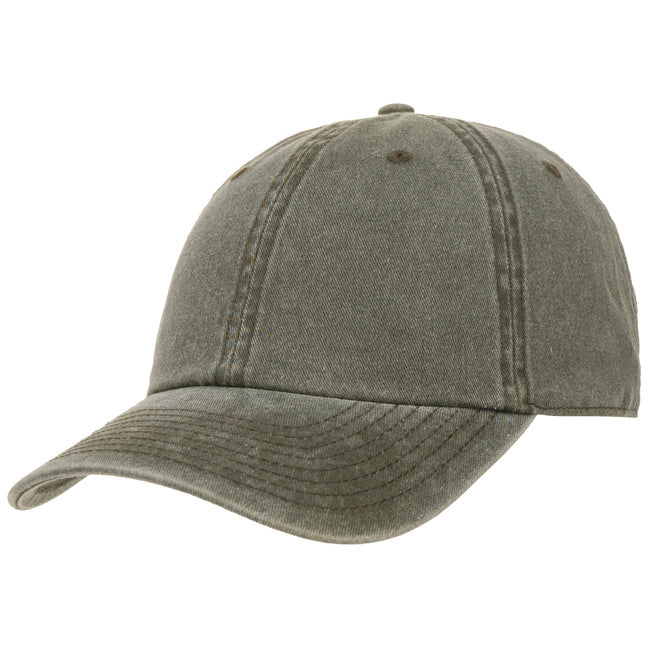 Baseball Cap Washed Cotton Olive