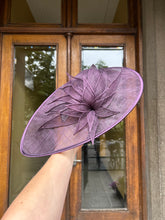 Seeberger Fascinator Aubergine