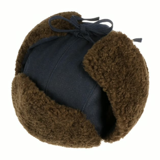Stetson Bomber Cap Waxed Denim WR