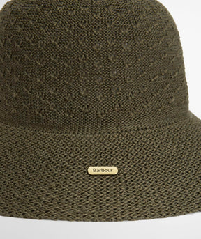 Barbour Zaria Sun Hat Bleached Olive